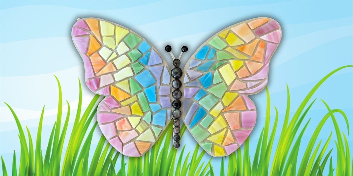 Glass Mosaic class - Butterfly at The Vineyard at Hershey, 10 August | Event in Middletown | AllEvents