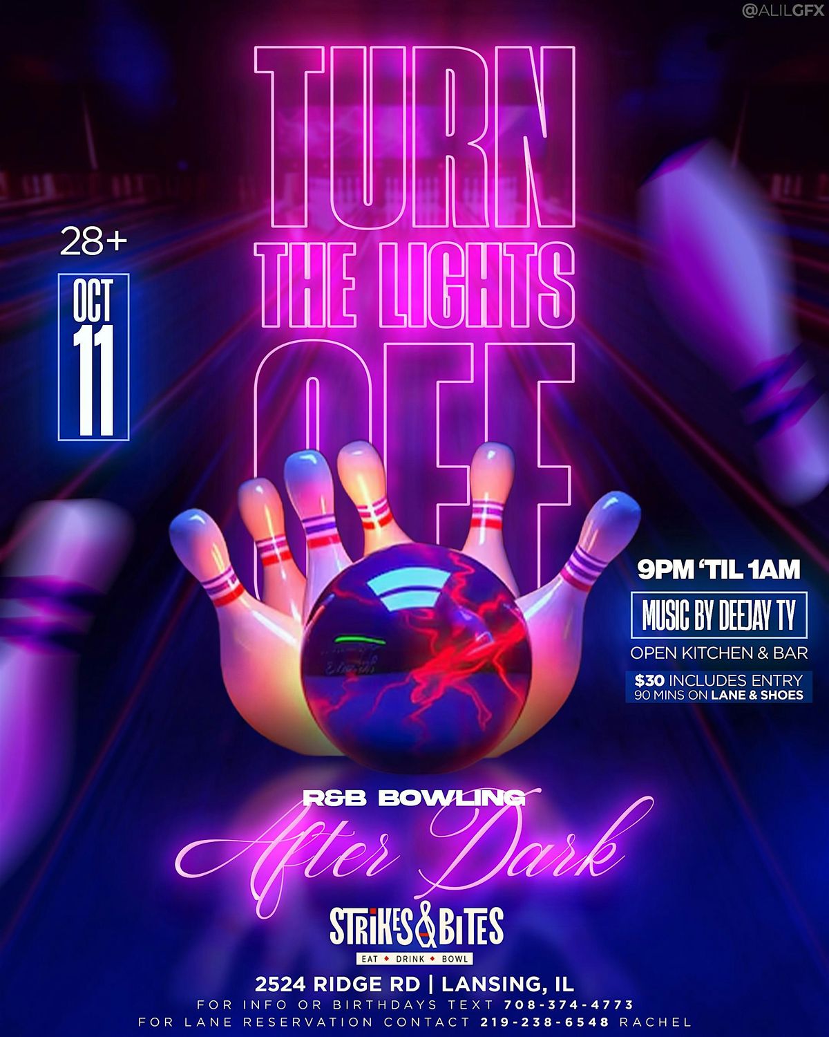 RnB Bowl After Dark, 11 October | Event in Lansing | AllEvents