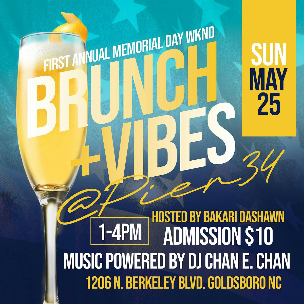 BRUNCH & VIBES IN THE BORO, 25 May | Event in Goldsboro | AllEvents