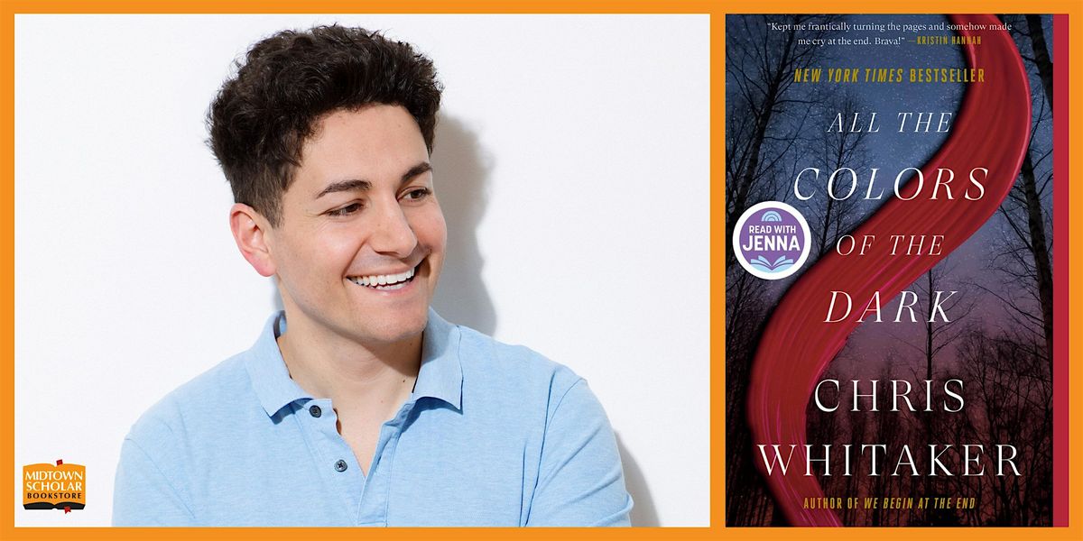 An Evening with Chris Whitaker: All the Colors of the Dark, 10 July | Event in Harrisburg | AllEvents