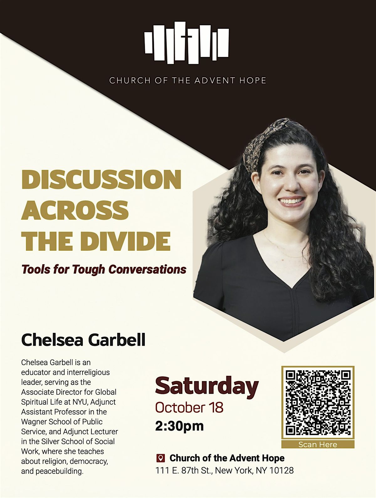 Discussion Across the Divide: Tools for Tough Conversations, 18 October | Event in New York | AllEvents