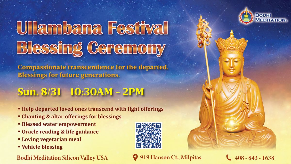 2025 Ullambana Blessing Ceremony, 31 August | Event in Milpitas | AllEvents