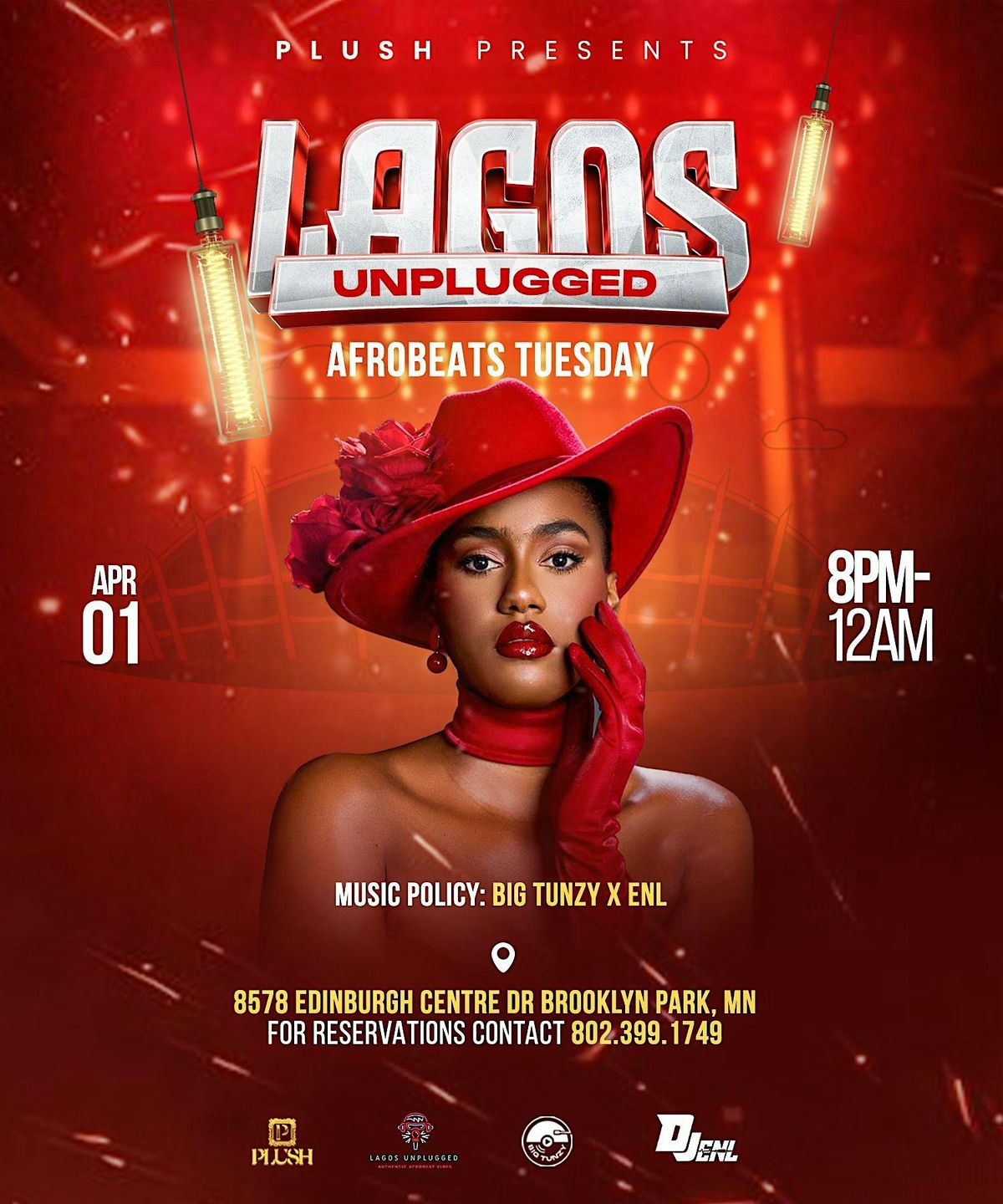 Lagos Unplugged - Afrobeat Tuesdays | Event in Brooklyn Park | AllEvents