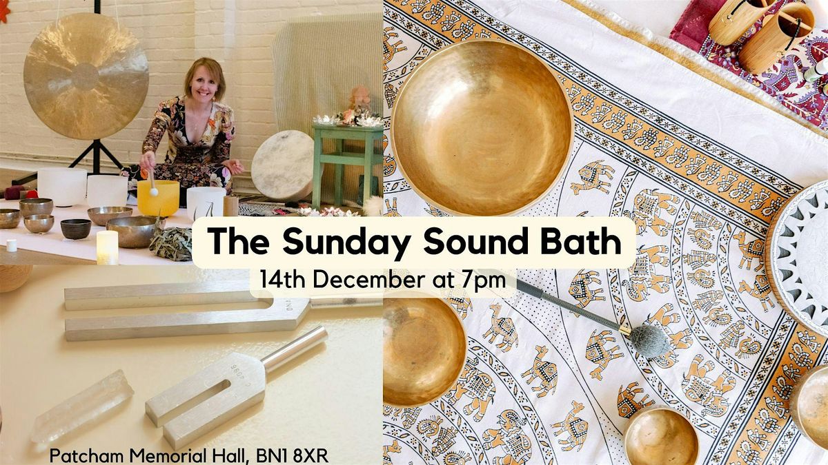 The Sunday Sound Bath, 14 December | Event in Brighton and Hove | AllEvents
