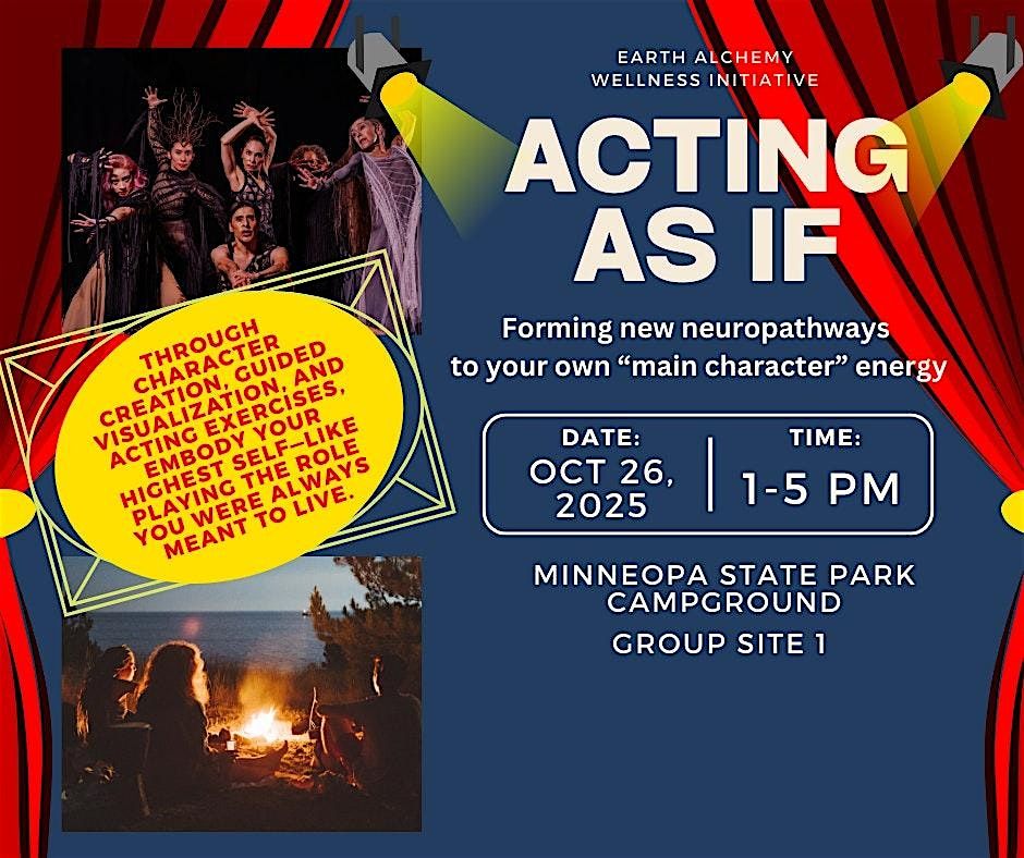 "Acting As If" Workshop, 26 October | Event in Mankato | AllEvents