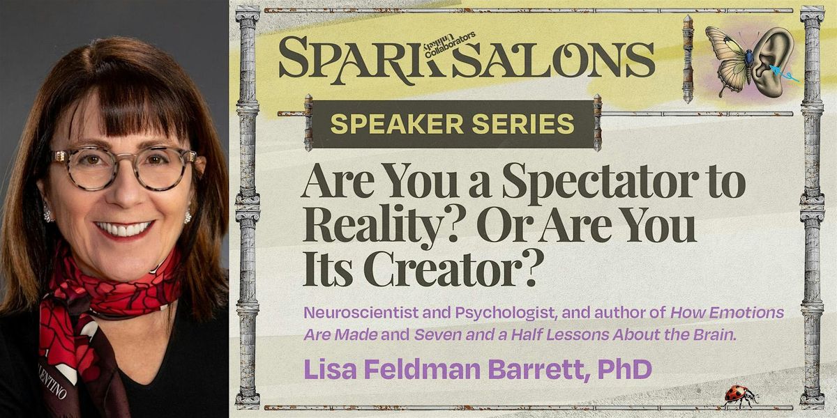 Unlikely Collaborators Spark Salon with Lisa Feldman Barrett, PhD, 10 December | Event in Santa Monica | AllEvents