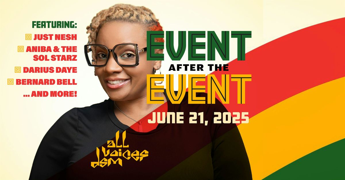 Event After The Event, 21 June | Event in Urbandale | AllEvents