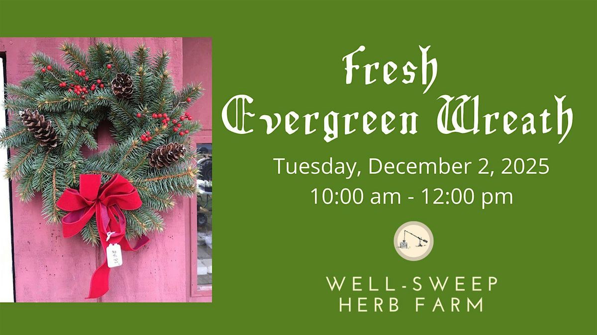 Fresh Evergreen Wreath, 2 December | Event in Port Murray | AllEvents