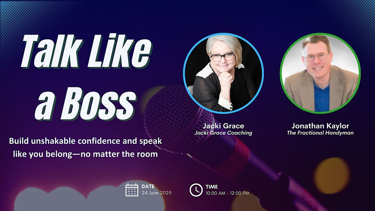 Talk Like a Boss, 24 June | Event in Vancouver | AllEvents