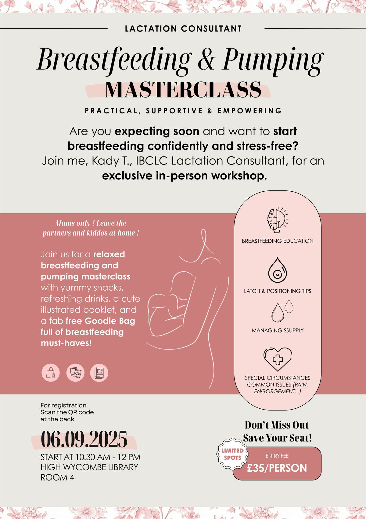 BREASTFEEDING & PUMPING MASTERCLASS, 6 September | Event in High Wycombe | AllEvents