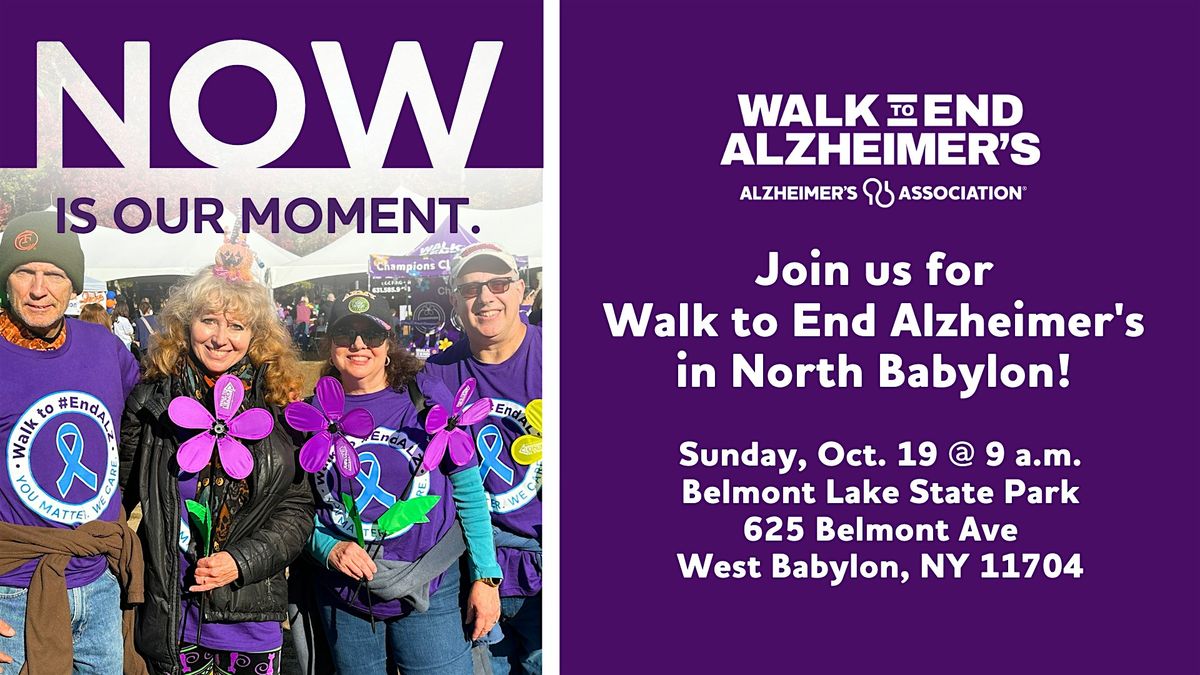 Walk to End Alzheimer's - North Babylon, 19 October | Event in West Babylon | AllEvents