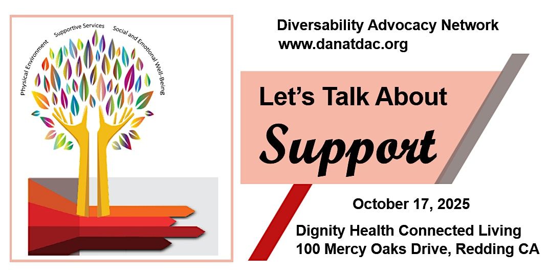 2025 LEADERSHIP VOICES - LET'S TALK ABOUT SUPPORT, 17 October | Event in Redding | AllEvents