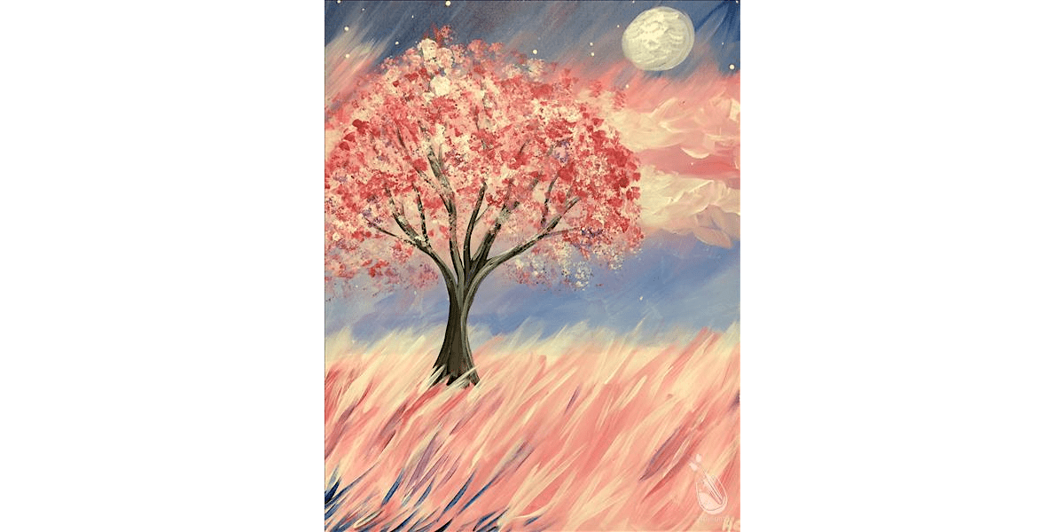 Ethereal Pink Tree - Paint and Sip in Austin | Classpop!™, 7 August | Event in Austin | AllEvents