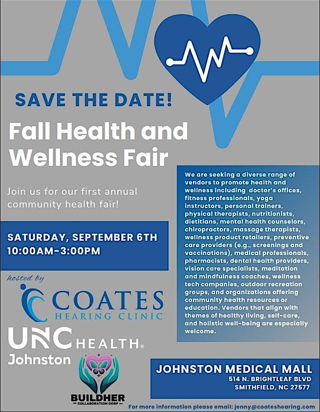 Fall Health and Wellness Fair, 6 September | Event in Smithfield | AllEvents