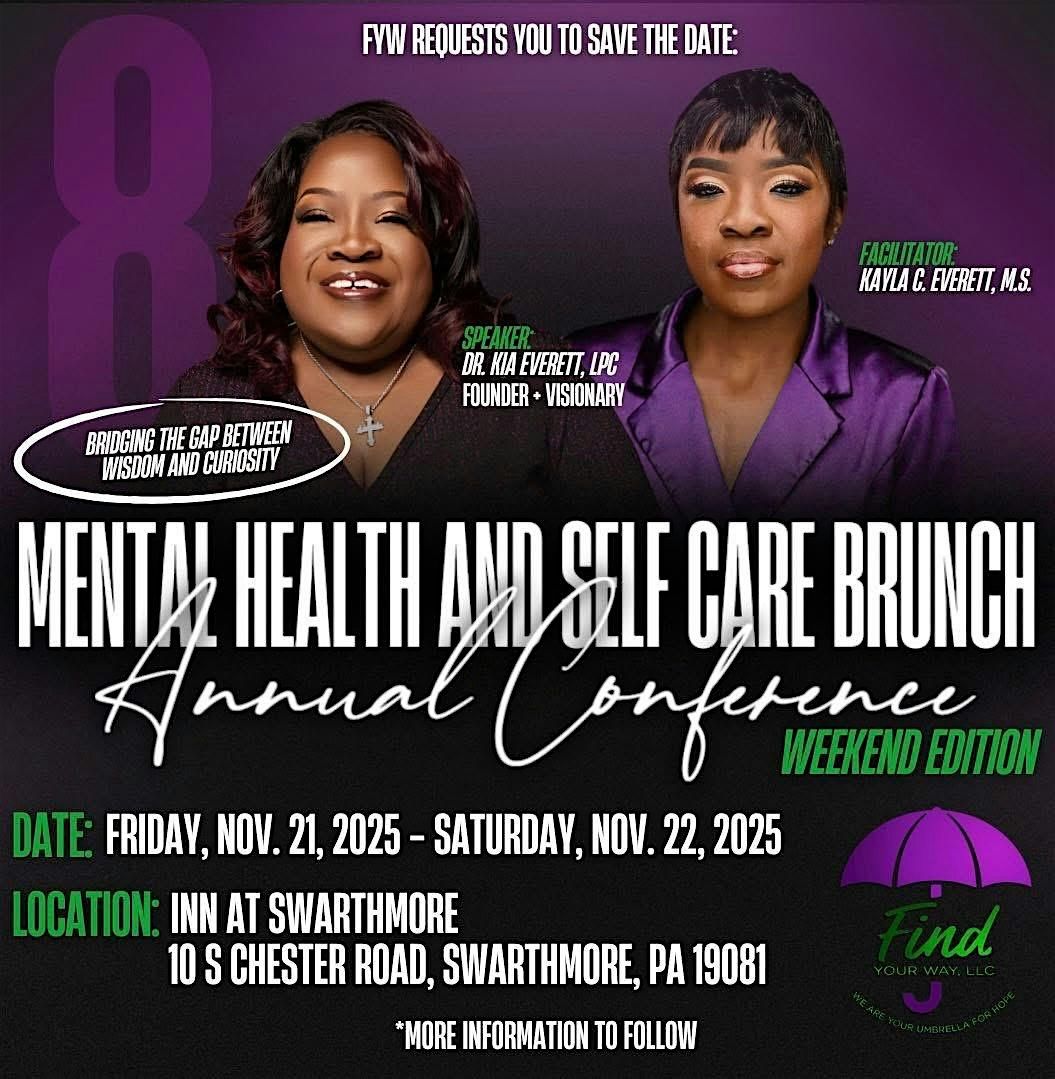 8th Mental Health and Self Care Brunch Annual Conference/Bowling Experience, 21 November | Event in Swarthmore
