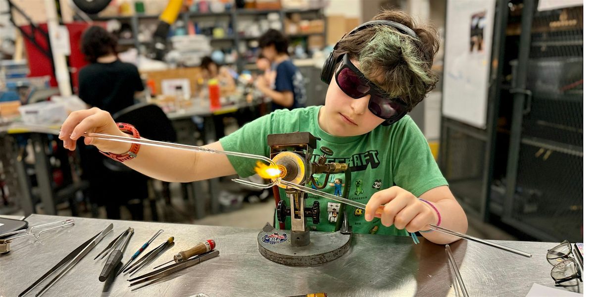 High School Camp! Drawing with Glass: Borosilicate Flameworking, 11 August | Event in Brooklyn | AllEvents