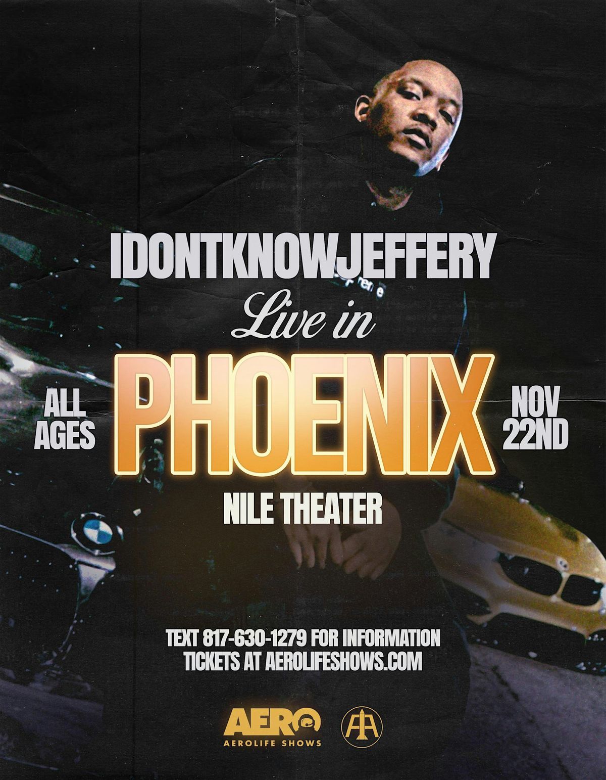 NOVEMBER 22nd: IDONTKNOWJEFFERY Live in Phoenix, AZ, 22 November | Event in Mesa | AllEvents