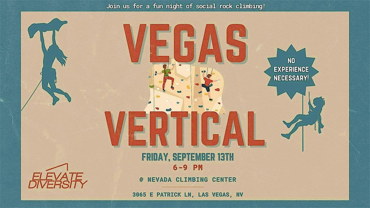 Vegas Vertical: Social Rock Climbing!, 13 September | Event in Las Vegas | AllEvents