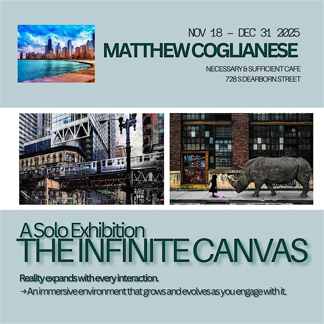 The Infinite Canvas: a Solo Exhibition of the Work of Matthew Coglianese, 18 November | Event in Chicago | AllEvents