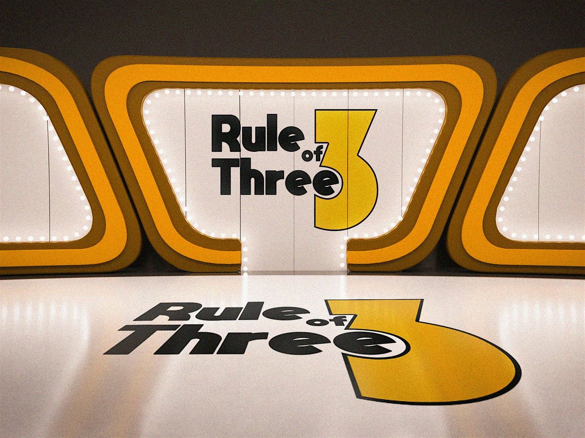 Rule of 3, 10 October | Event in Chicago | AllEvents