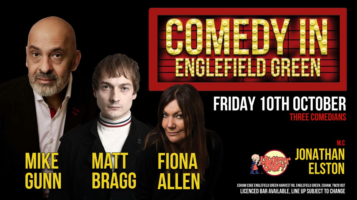 Comedy in Englefield Green, 10 October | Event in Englefield Green | AllEvents