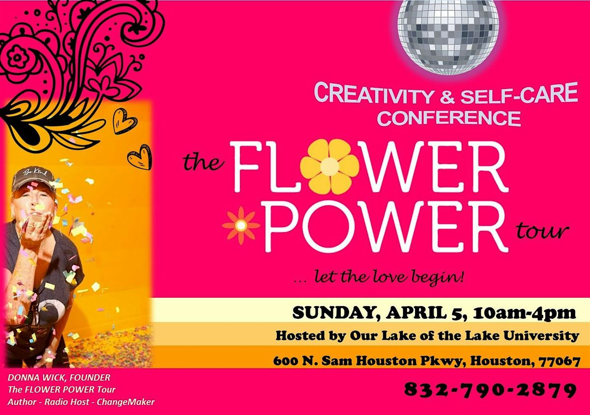 THE FLOWER POWER TOUR - A CREATIVITY & SELF-CARE DAY, 5 April | Event in Houston | AllEvents