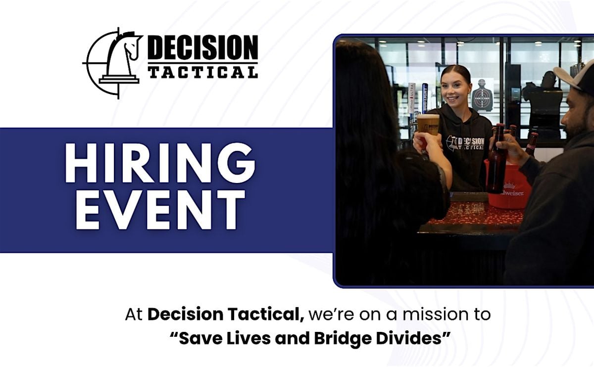 Decision Tactical Hiring Event, 20 August | Event in Sanford | AllEvents
