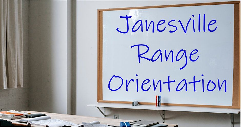Janesville Range Orientation - RCRPC Members Only, 20 August | Event in Janesville | AllEvents