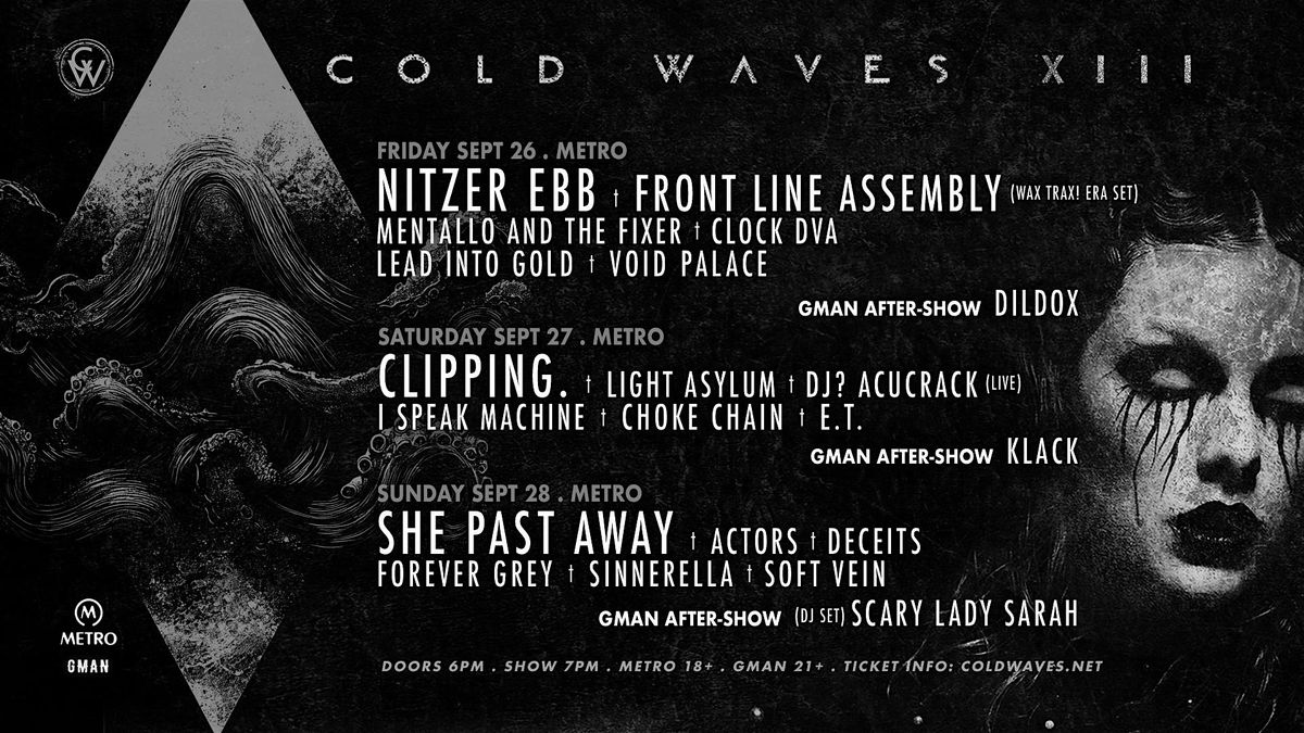 COLD WAVES XIII : CHICAGO : VIP TICKETS, 26 September | Event in Chicago | AllEvents