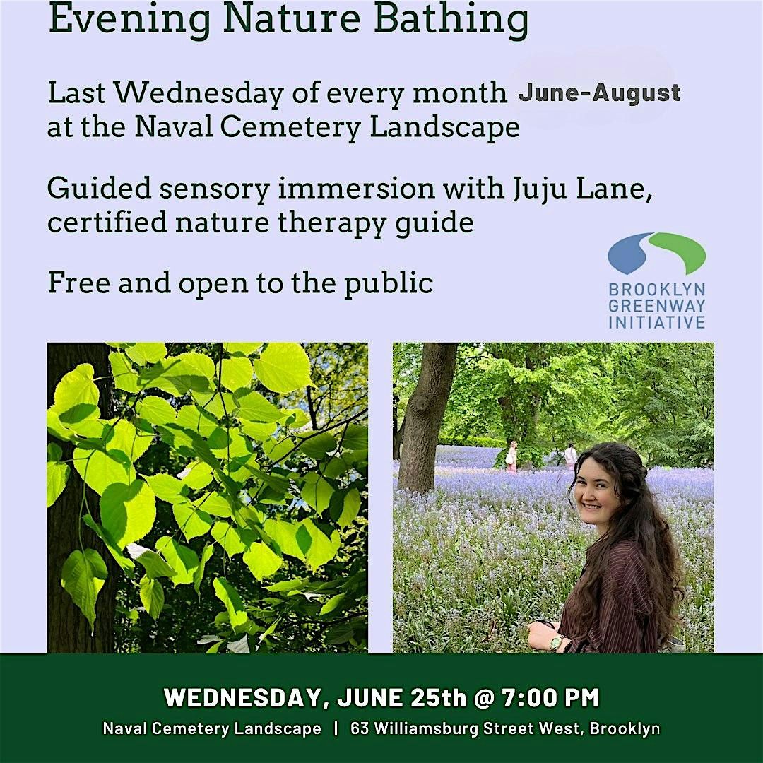 Evening Nature Bathing:  Summer Series  at the Naval Cemetery Landscape, 25 June | Event in Brooklyn | AllEvents