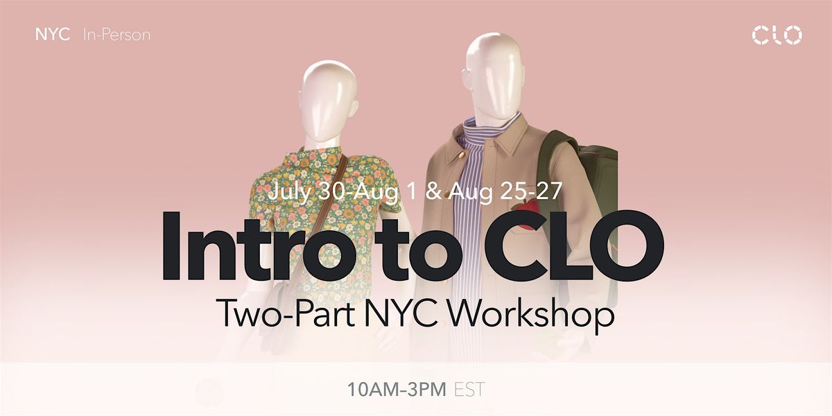 Intro to CLO - NYC In-Person 2 Part Workshop, 30 July | Event in New York | AllEvents