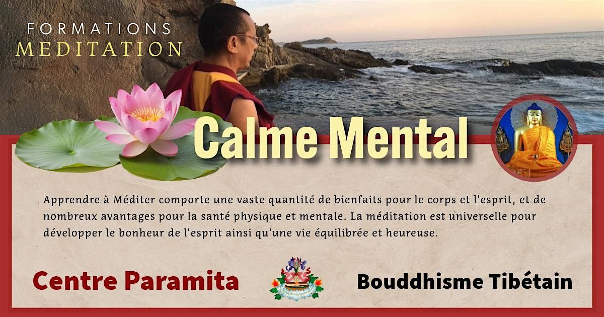 PARIS | Formations  Méditation & Philosophie Bouddhiste | Chaque Mois | Event in Paris | AllEvents