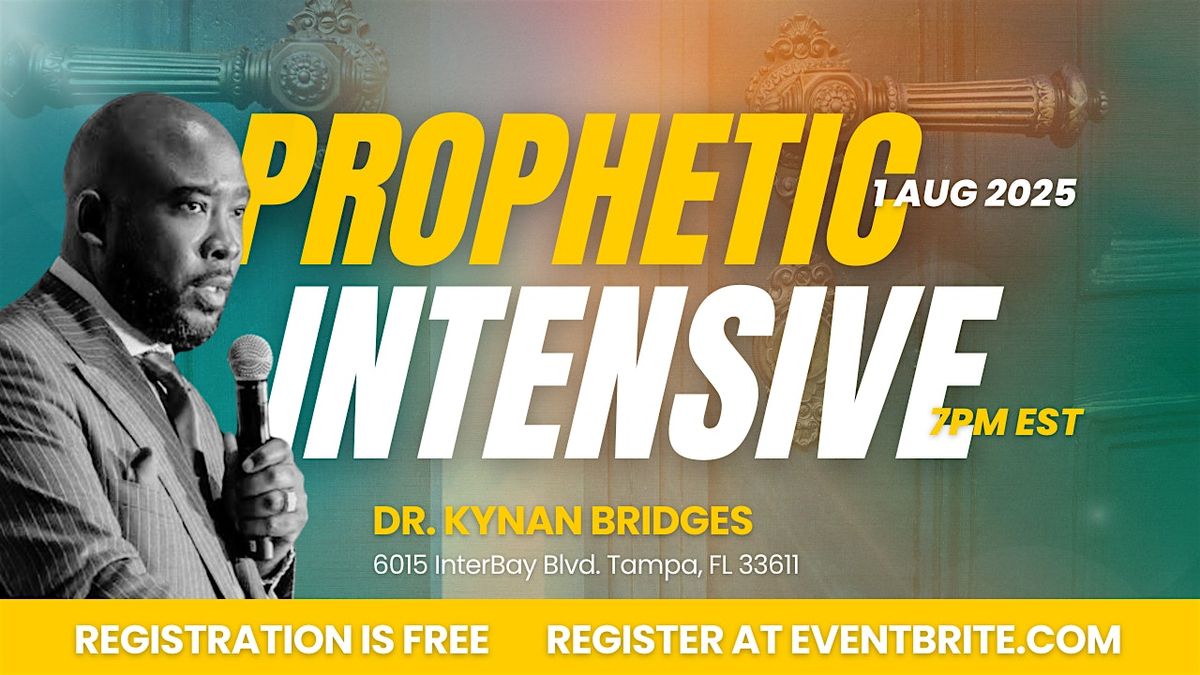 PROPHETIC INTENSIVE, 1 August | Event in Tampa | AllEvents