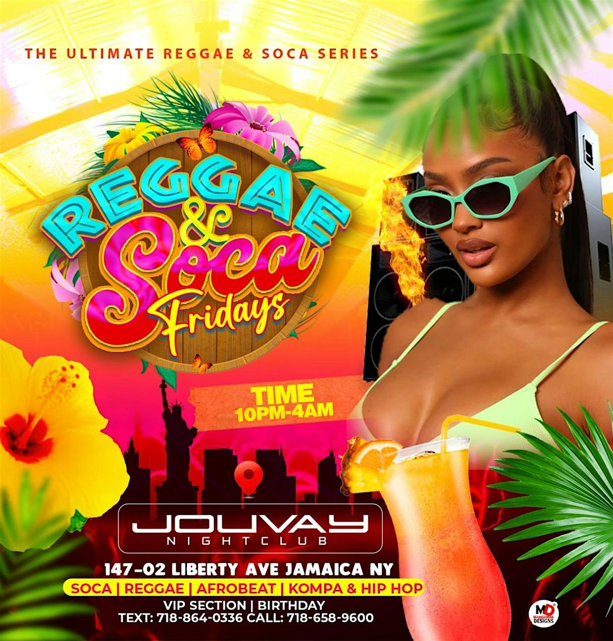 Reggae and Soca Fridays (Ladies free entry), 8 August | Event in Queens | AllEvents