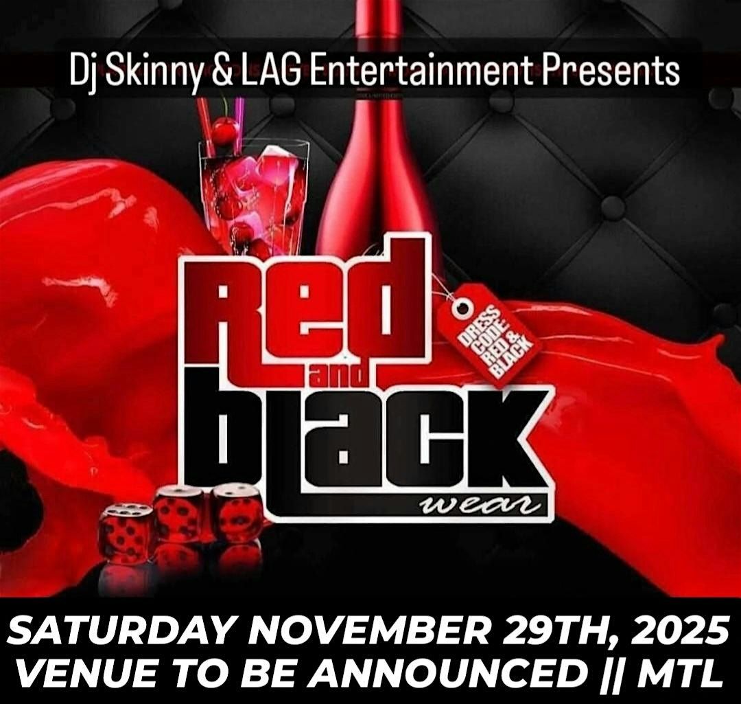 RED AND BLACK WEAR 2025 - The Return Of  Montreals Signature Event!, 29 November | Event in Montréal | AllEvents