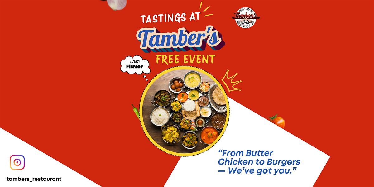 Tasting's at Tambers | Event in Baltimore | AllEvents