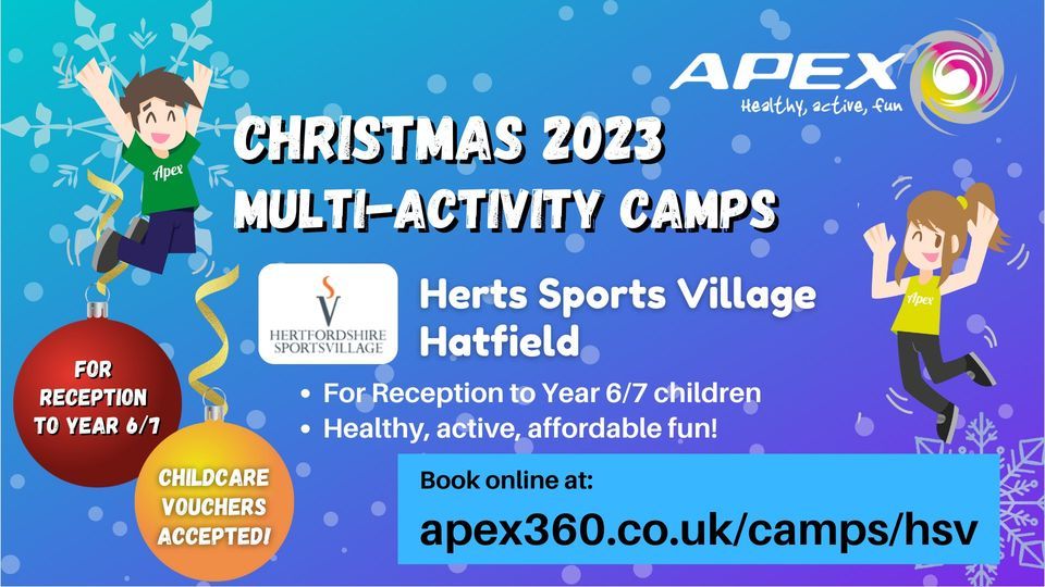 Hertfordshire Sports Village Christmas & New Year Camp, Herts Sports Village, Hatfield, 2