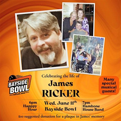 Celebration of Life Benefit for James Ricker ft. The Hambone House Band | Event in Portland | AllEvents