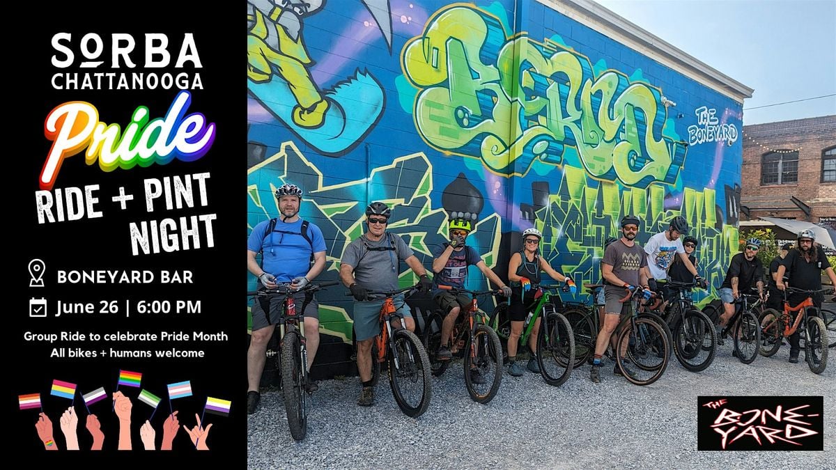 SORBA Chattanooga Pride Ride + Pint Night, 26 June | Event in Chattanooga | AllEvents