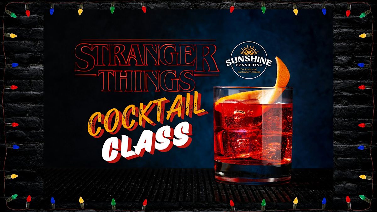 Cocktail Class with a Stranger Things Theme, 20 November | Event in Circle Pines | AllEvents
