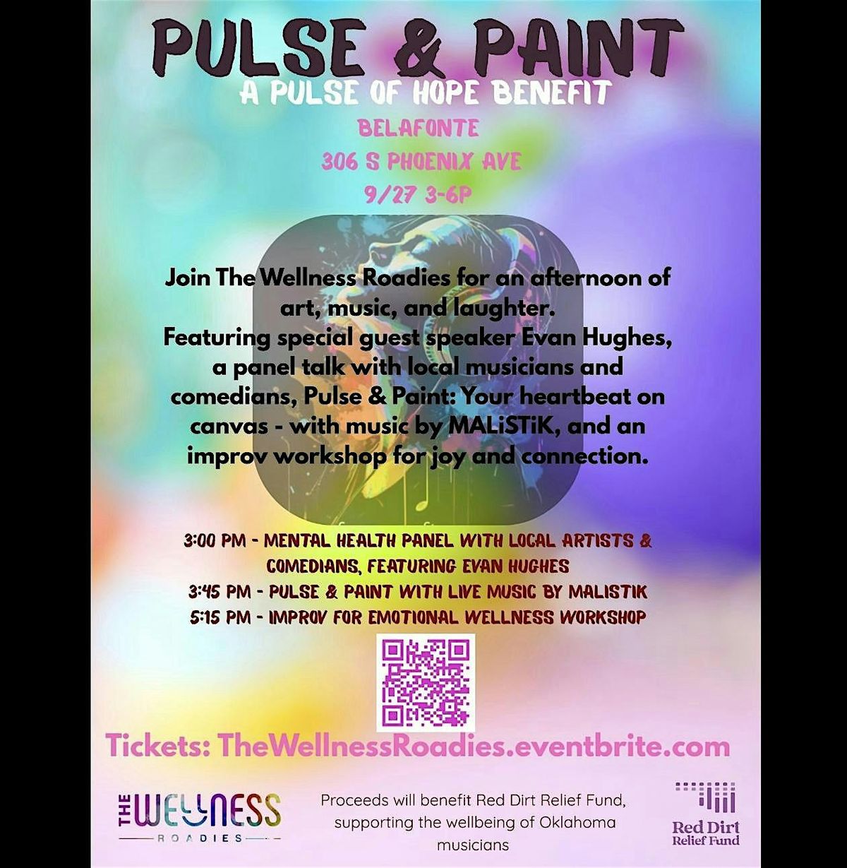 Pulse & Paint: A Pulse of Hope Benefit, 27 September | Event in Tulsa | AllEvents