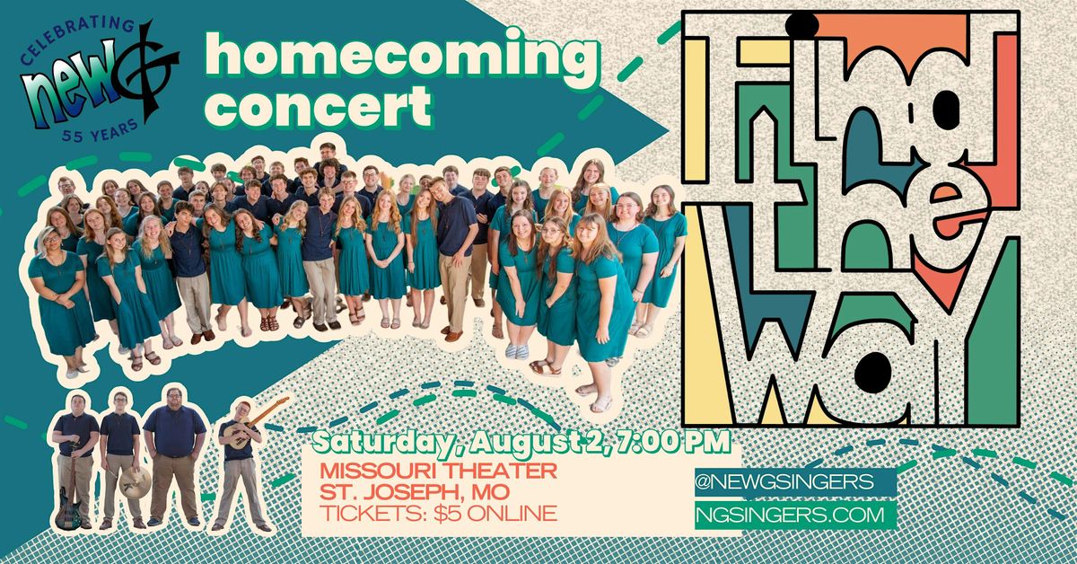 New Generation Singers Homecoming 2025 "Find the Way", 2 August | Event in Saint Joseph | AllEvents