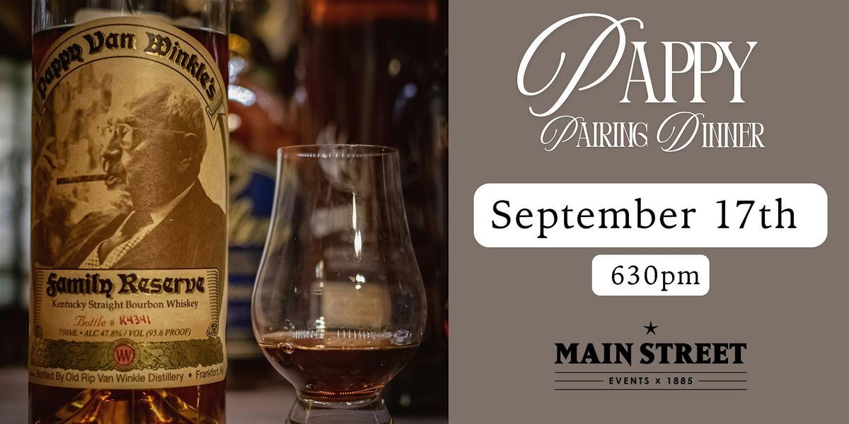 Pappy Pairing Dinner, 17 September | Event in ACWORTH | AllEvents