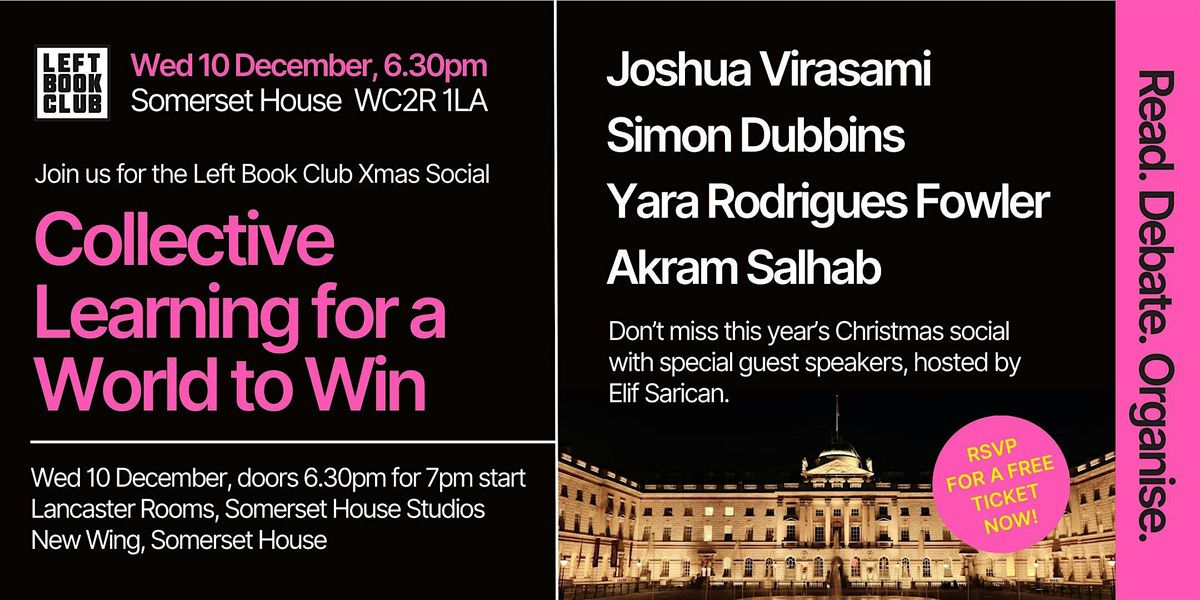 Collective Learning for A World to Win, 10 December | Event in London | AllEvents