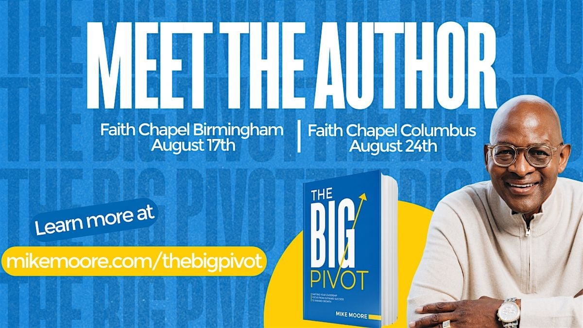 The BIG Pivot Book Signing, 17 August | Event in Birmingham | AllEvents