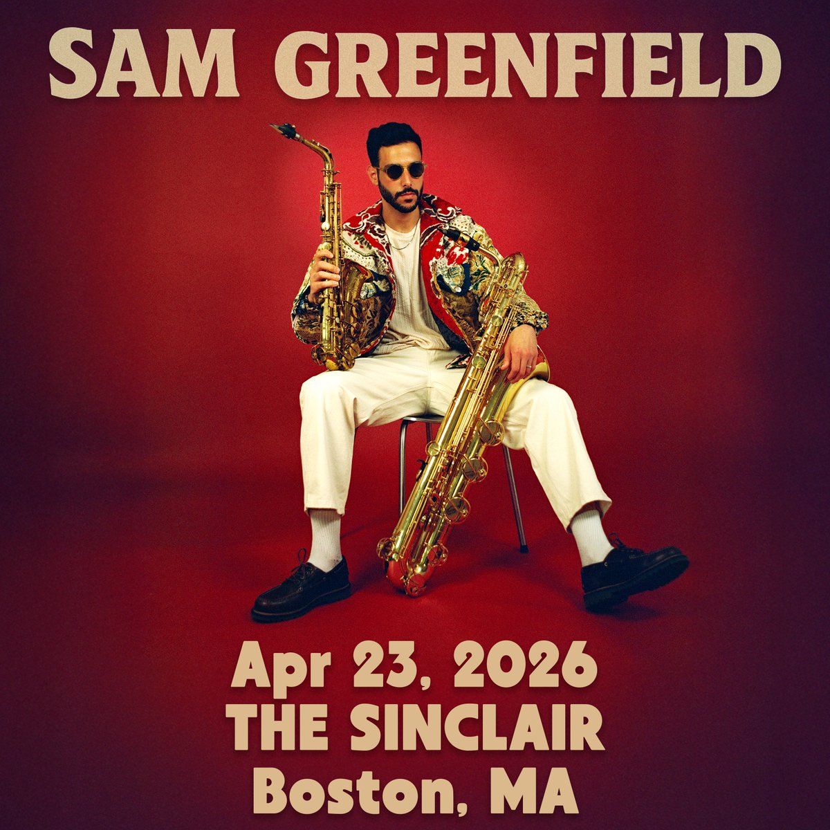 Sam Greenfield, 25 April | Event in New York | AllEvents