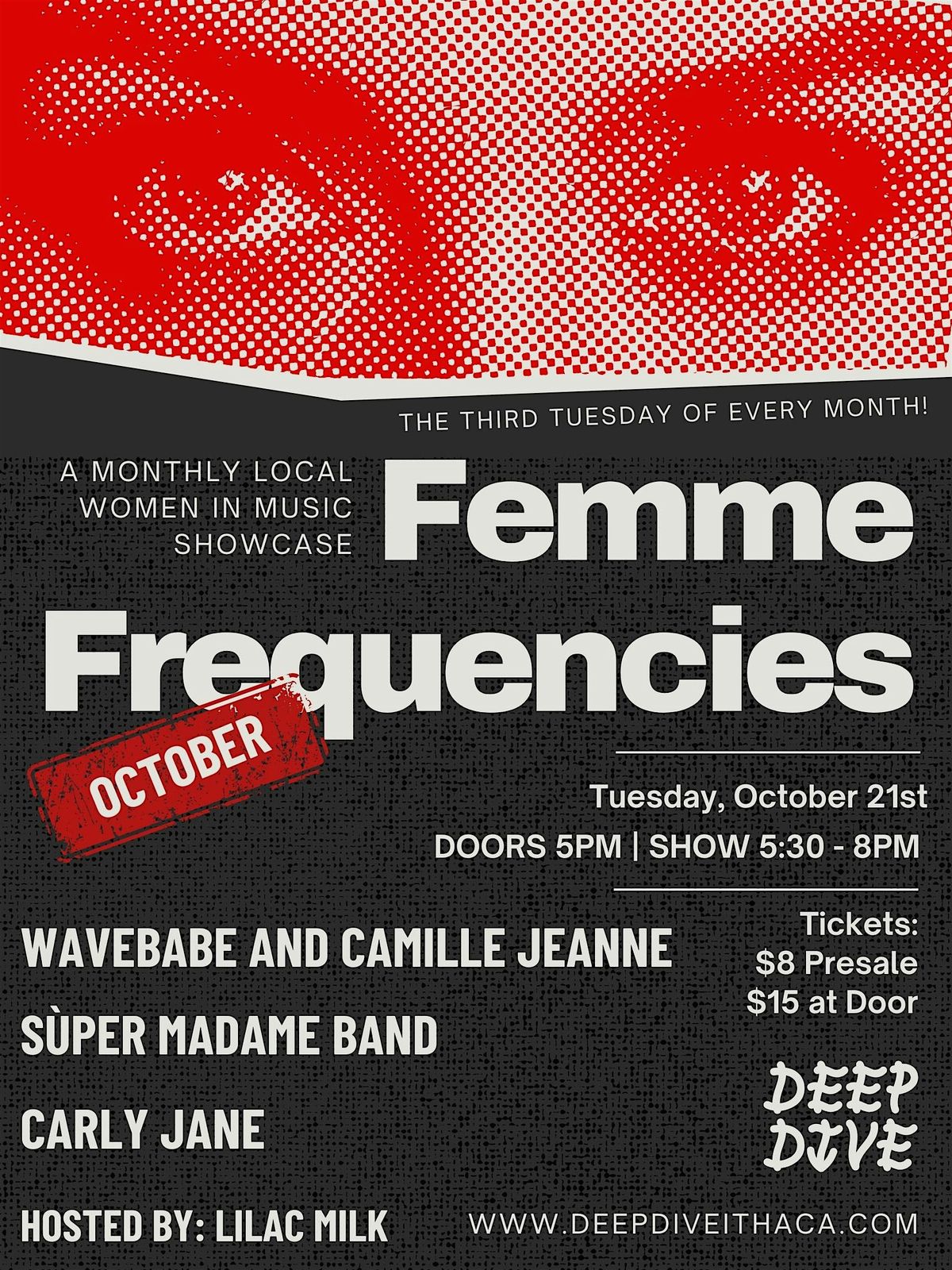 Femme Frequencies, 21 October | Event in Ithaca | AllEvents
