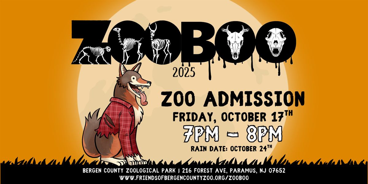 Zoo Boo 2025 Friday Oct 17 @ 7pm, 17 October | Event in Paramus | AllEvents
