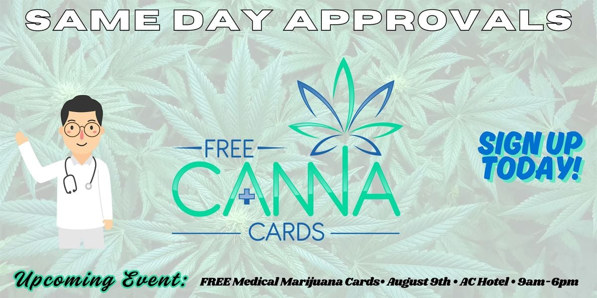 FREE Medical Marijuana Card Event, Jacksonville- Same Day Approvals!, 9 August | Event in Jacksonville | AllEvents