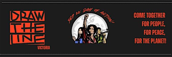 Draw The Line Victoria - National Day of Action, 20 September | Event in Victoria | AllEvents